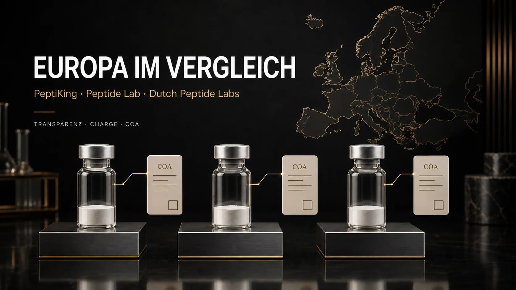 PeptiKing vs. Peptide Lab und Dutch Peptide Labs: Wer zeigt seine Nachweise am klarsten?
